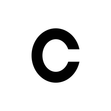 Copyright icon vector for web and mobile app. copyright sign and symbol