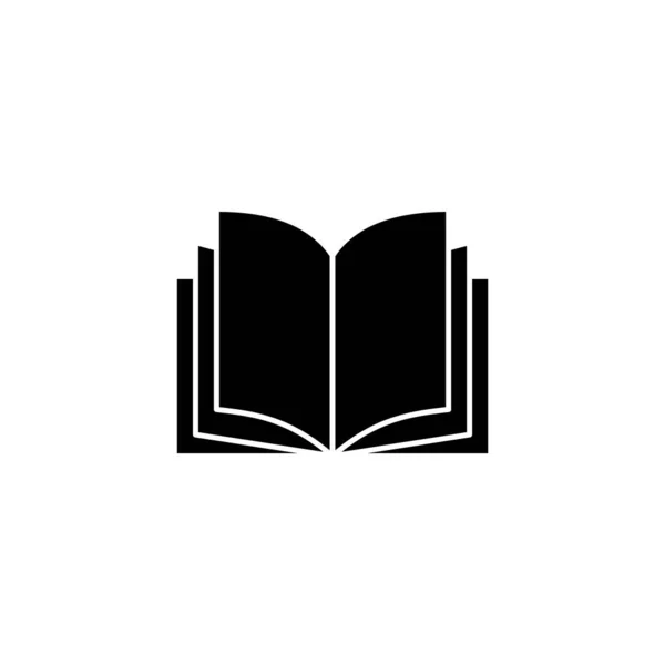 Book Icon Vector Web Mobile App Open Book Sign Symbol — Stockový vektor