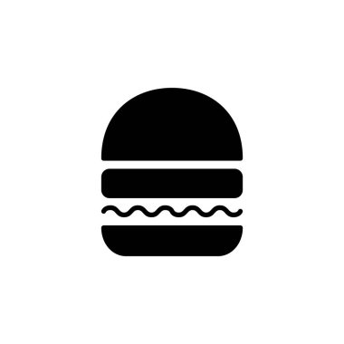 Burger icon vector for web and mobile app. burger sign and symbol. hamburger