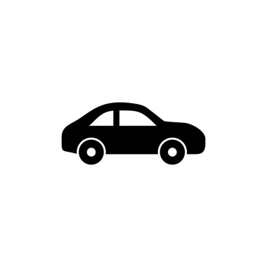 Car icon vector for web and mobile app. car sign and symbol. small sedan