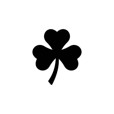 Clover icon vector for web and mobile app. clover sign and symbol. four leaf clover icon.