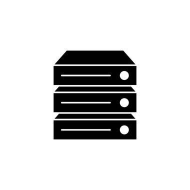 Database icon vector for web and mobile app. database sign and symbol