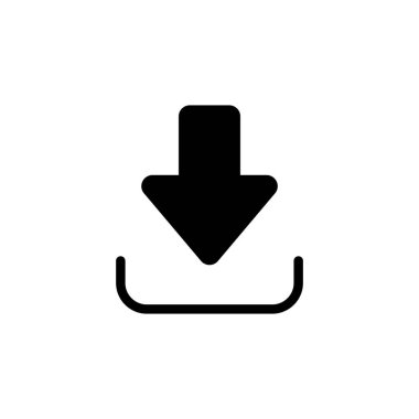Download icon vector for web and mobile app. Download sign and symbol
