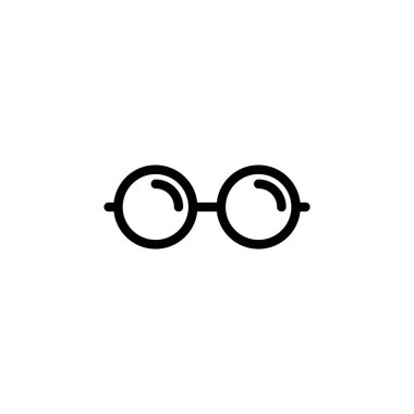 Glasses icon vector for web and mobile app. Glasses sign and symbol