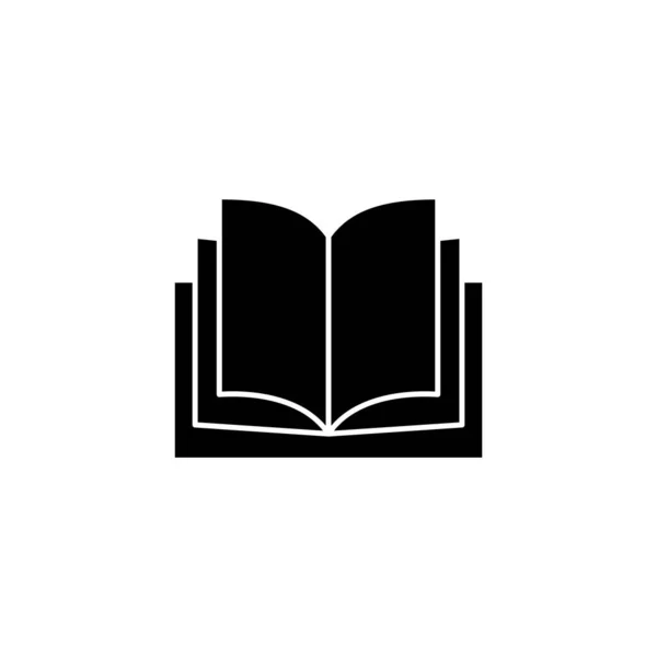 Book Icon Vector Web Mobile App Open Book Sign Symbol — Stockvector