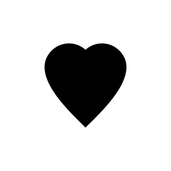网络应用和移动应用的爱图标向量 心脏的标志和符号 就像图标向量 — 图库矢量图片