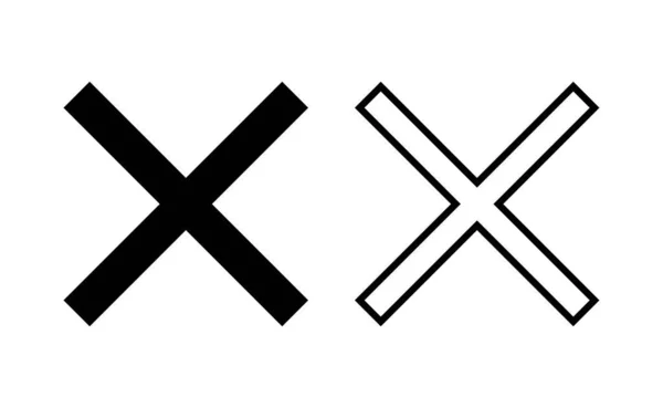 Close icon vector for web and mobile app. Delete sign and symbol. cross sign