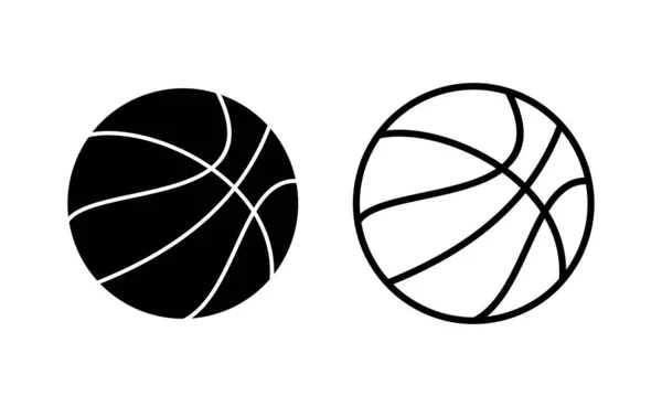 Basketball Icon Διάνυσμα Για Web Και Mobile App Μπάσκετ Μπάλα — Διανυσματικό Αρχείο