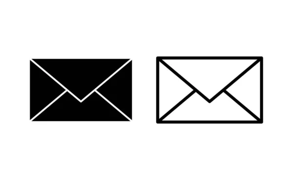 Mail Icoon Vector Voor Web Mobiele App Mail Teken Symbool — Stockvector