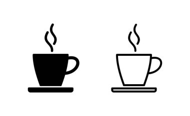 coffee cup icon vector for web and mobile app. cup a coffee sign and symbol