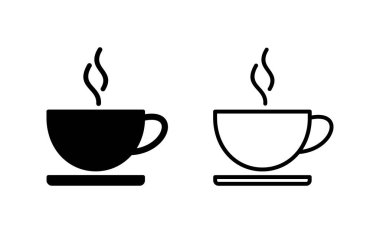 coffee cup icon vector for web and mobile app. cup a coffee sign and symbol