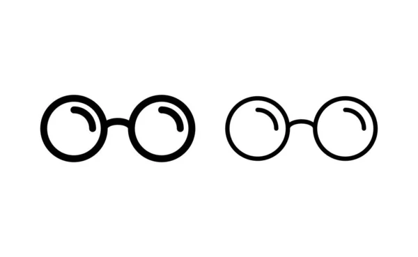 Glasses Icon Vector Web Mobile App Glasses Sign Symbol — vektorikuva
