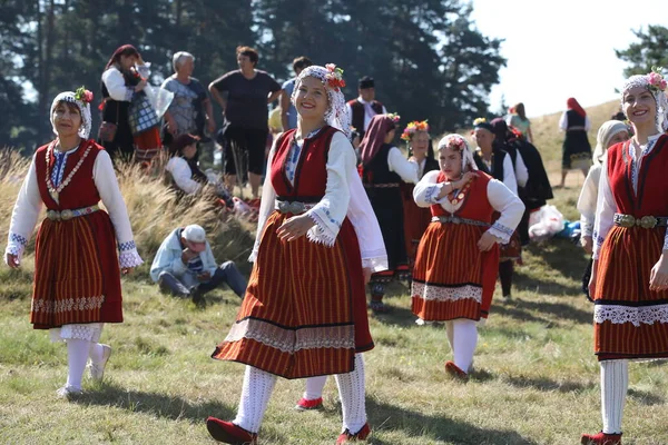 Koprivshtica Bulgaria August 2022 People Traditional Folk Costume National Folklore — Stock Fotó