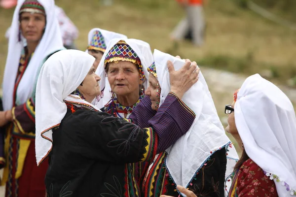 Koprivshtica Bulgaria August 2022 People Traditional Folk Costume National Folklore — Stock fotografie