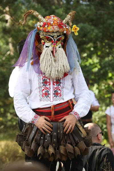 Koprivshtica Bulgaria August 2022 People Traditional Folk Costume National Folklore — Stockfoto