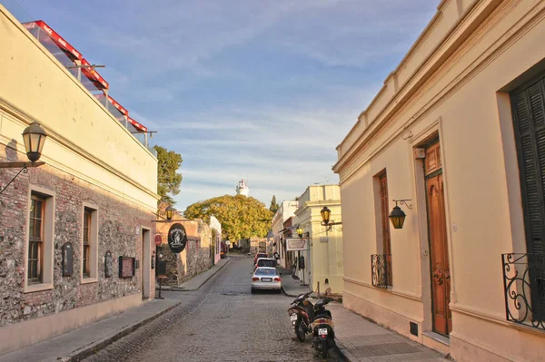 Colonia Del Sacramento Old City Street View Ουρουγουάη Νότια Αμερική — Φωτογραφία Αρχείου