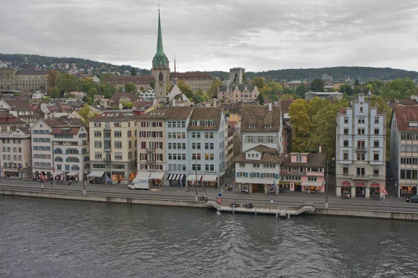 Zurich Old City View Lake Switzerland Europe — Stock Photo, Image