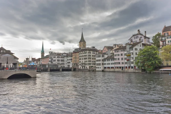 Zurich Old City View Lake Switzerland Europe — Stock Photo, Image