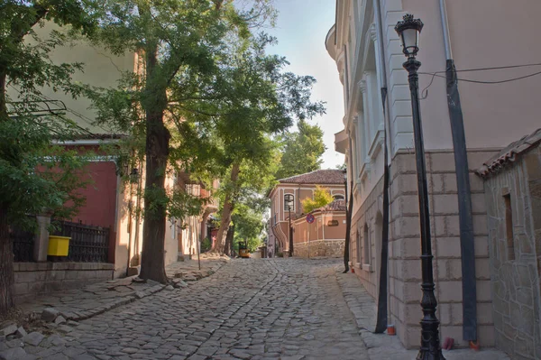 Plovdiv Vista Rua Cidade Velha Bulgária Balcãs Europa — Fotografia de Stock