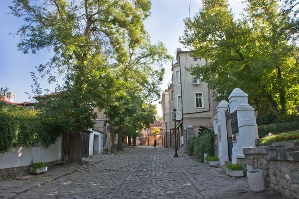 Plovdiv Old City Street View Bulgaria Balkans Europe — 图库照片