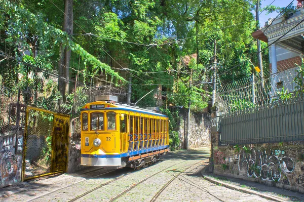Rio de Janeiro, Tram Demiryolu, Eski şehir sokak manzarası, Brezilya, Güney Amerika