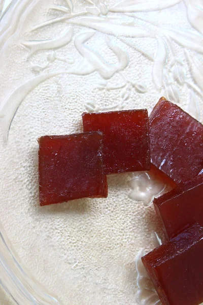 Plum Barfi Himachal Pradesh India — стокове фото