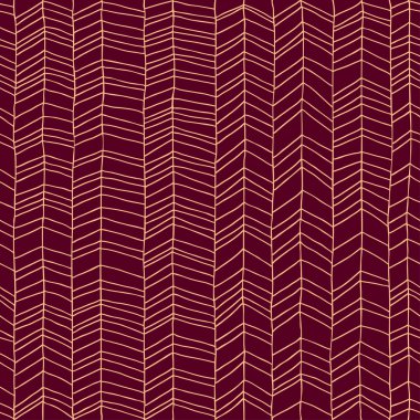 Klasik el çekilmiş chevron seamless modeli.