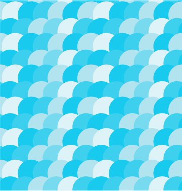 Mavi dalga seamless modeli