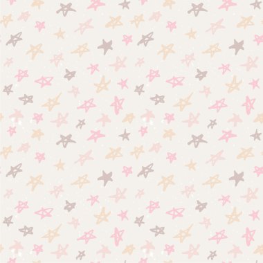 elle çizilmiş yıldızı ile Seamless Modeli