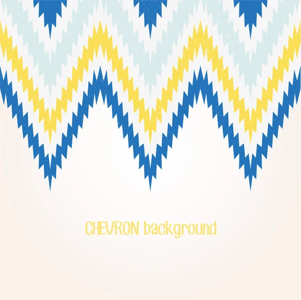 Retro pattern in bright color. Beautiful chevron texture — Stock Vector