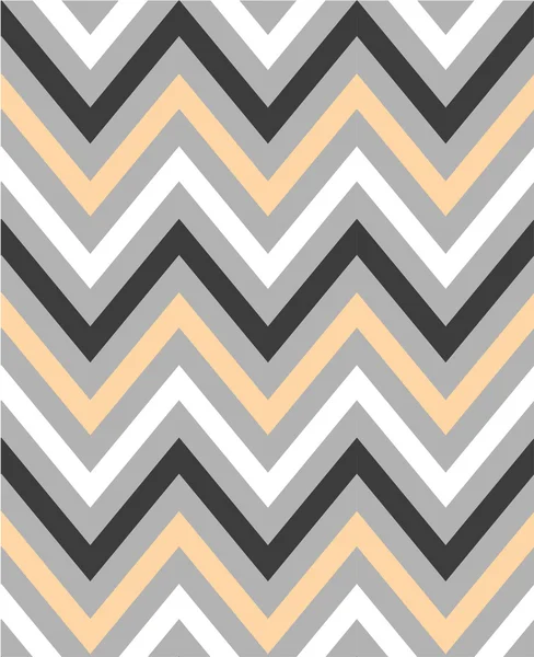 Retro patroon in felle kleur. mooie chevron textuur — Stockvector