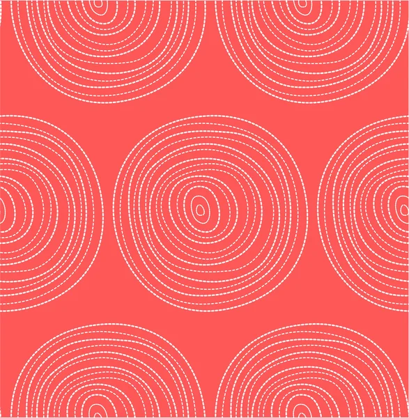 点線の円で美しいシームレスなパターン  — 無料ストックフォト
