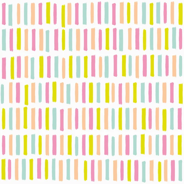 Abstract seamless pattern with multicolored lines — Stock Vector