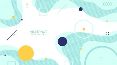 Background design abstract Soft color with geometric object, soft decorative design in abstract style