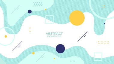 Background abstract design Soft color with geometric object, soft decorative design in abstract style