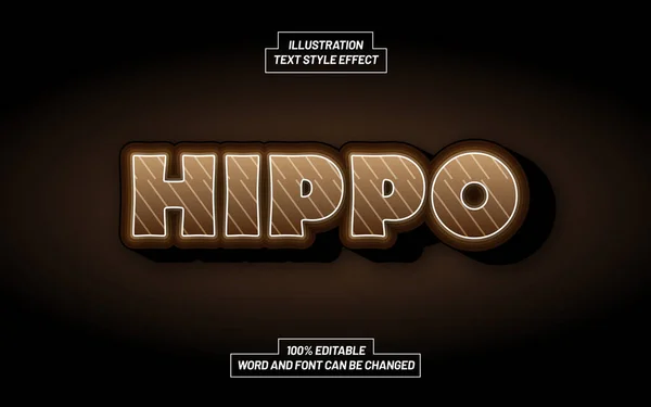 Hippo 3B Kalın Metin Efekti