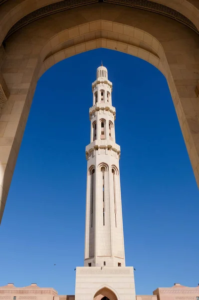 Sultan Qaboos Mosque Muscat Cathedral Mosque Main Functioning Mosque Muscat — 스톡 사진