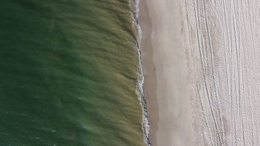 Ukrayna, Odessa 'dan deniz kıyısı görüntüsü. Yüksek kalite fotoğraf