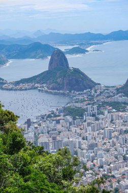 Rio de Janeiro, Brazil. Suggar Loaf and Botafogo beach viewed from Corcovado . High quality photo