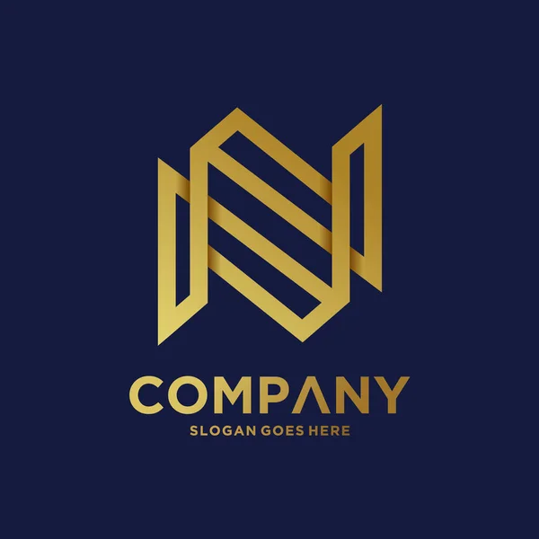 Nowoczesny Elegancki Projekt Logo Dla Firmy Wektor Ilustracji — Wektor stockowy