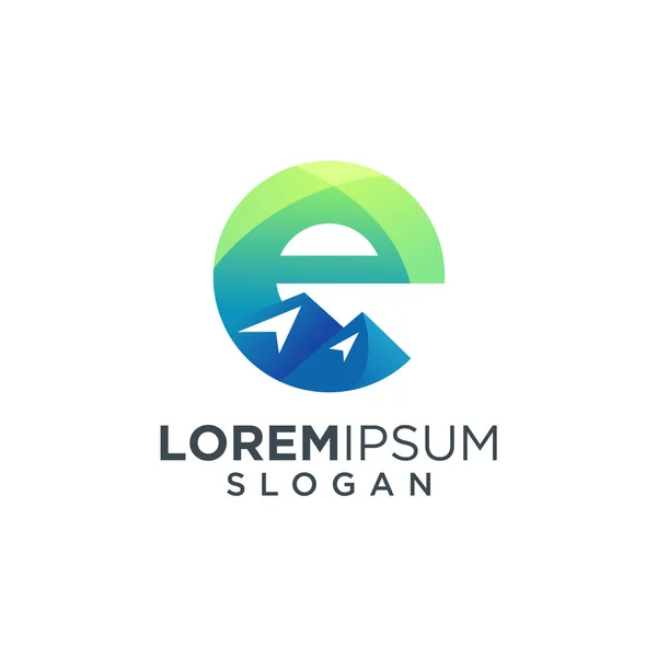 mountain logo vector illustration, icon element background