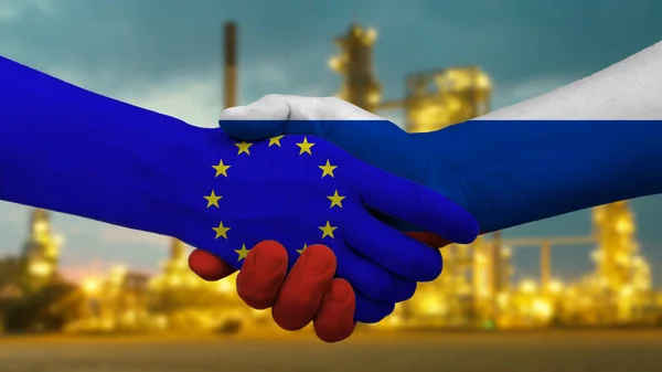 Natural gas crisis. Russia helps European states with natural gas supplies.