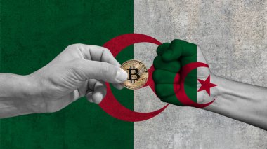 Bitcoin Cezayir 'e karşı. Cezayir Bitcoin 'i ticaretten men etti ve kripto para biriminin ülkede kullanılmasını istemiyor.