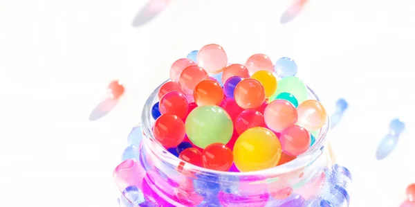 Orbeez Toy Flexible Gel Balls Playing — Stock Photo, Image