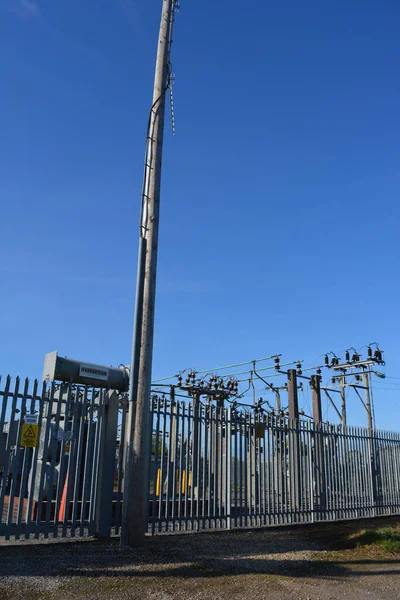 East Chinnock Somerset England September 2021 Electricity Substation — Stock fotografie