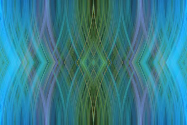 Цифровое Искусство Иллюстрация Абстрактный Бесшовный Рисунок Бирюзы Лилового Зеленого Синего — стоковое фото