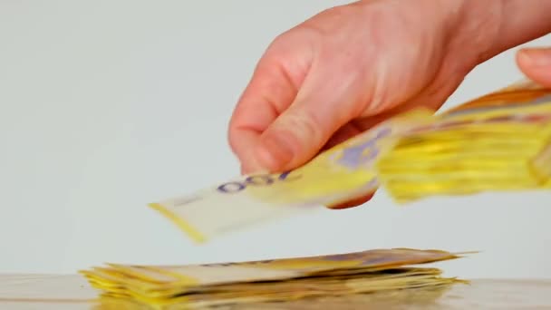 Recalcul Argent Paiements Dépenses Espèces Dans Les Pays Man Compte — Video