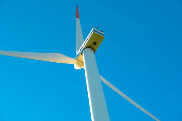 Wind Generator Sky Background Natural Renewable Clean Energy Wind Renewable — Stockfoto