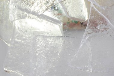 Buz arkaplan ve doku, yeni yıl ve Noel arkaplanı, soğuk ve donuk