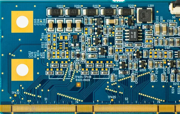 Partes Espaço Microprocessador Microchips Fundo Textura Peças Elétricas — Fotografia de Stock